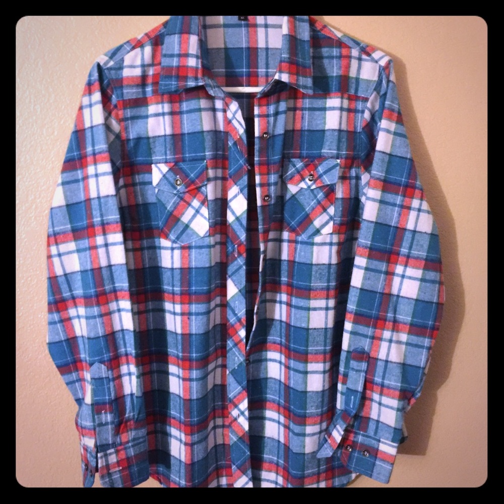 Flannel Shirt-NWOT